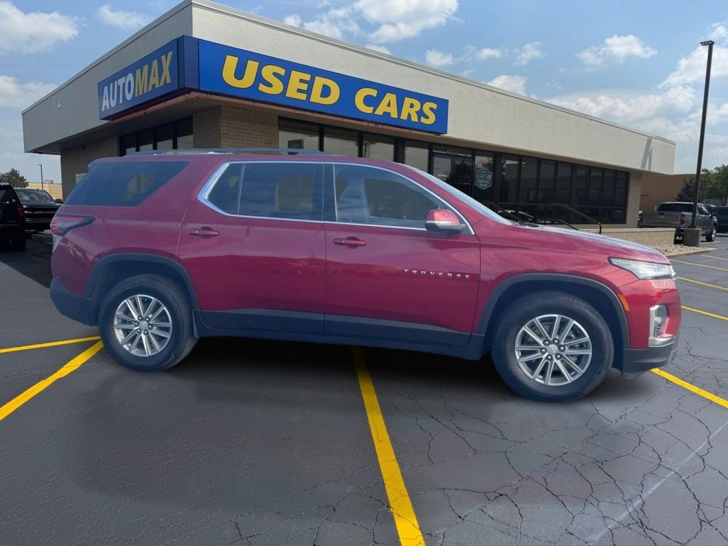 Used 2023 Radiant Red Tintcoat Chevrolet LT image 2