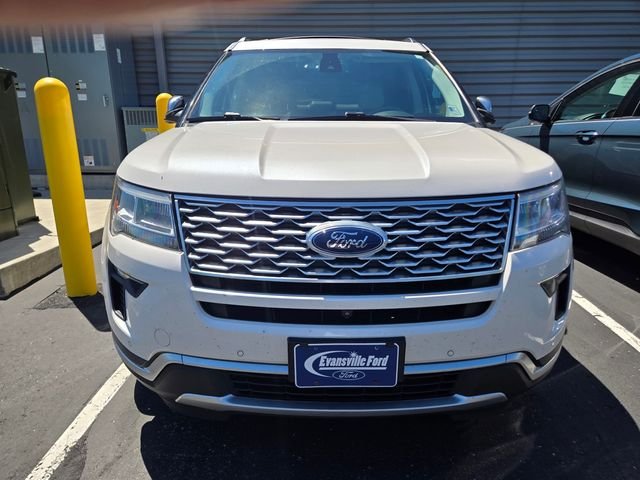 Used 2018 Ford Explorer Platinum with VIN 1FM5K8HT8JGC12663 for sale in Evansville, WI