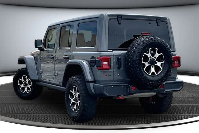 Used 2020 Sting Gray Clearcoat Jeep Unlimited Rubicon image 4