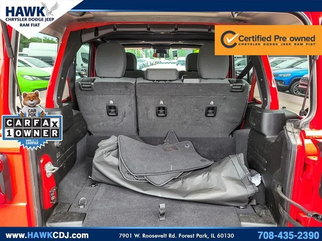 Certified Used 2025 Red Jeep Sahara 4xe image 24
