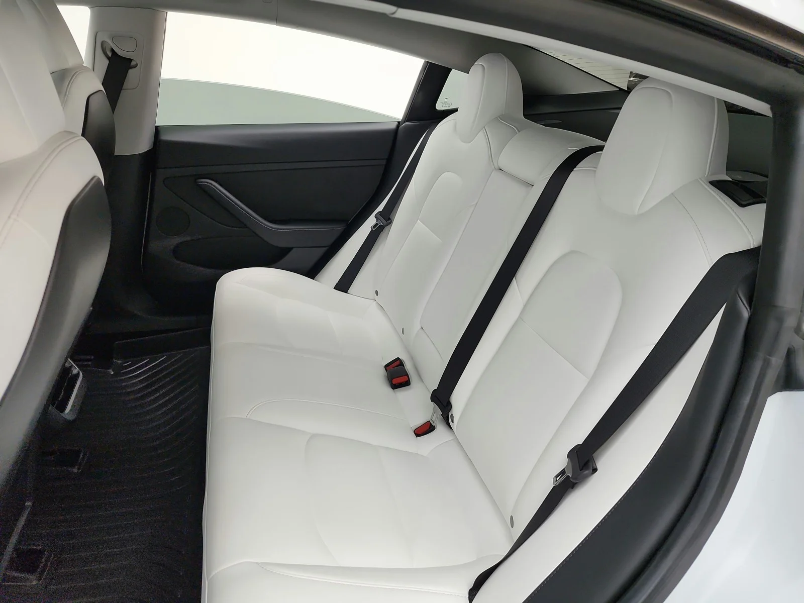 Used 2021 Pearl White Multi-Coat Tesla Standard Range Plus RWD image 14