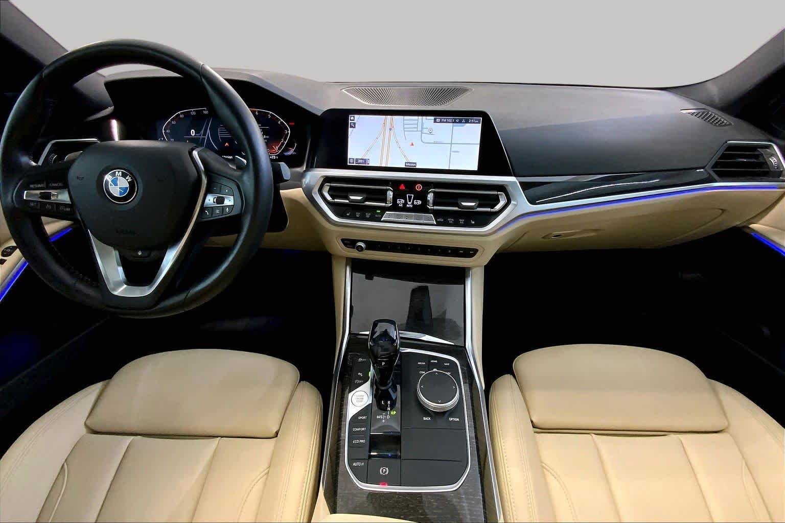 Used 2021 Alpine White BMW 330i xDrive image 15