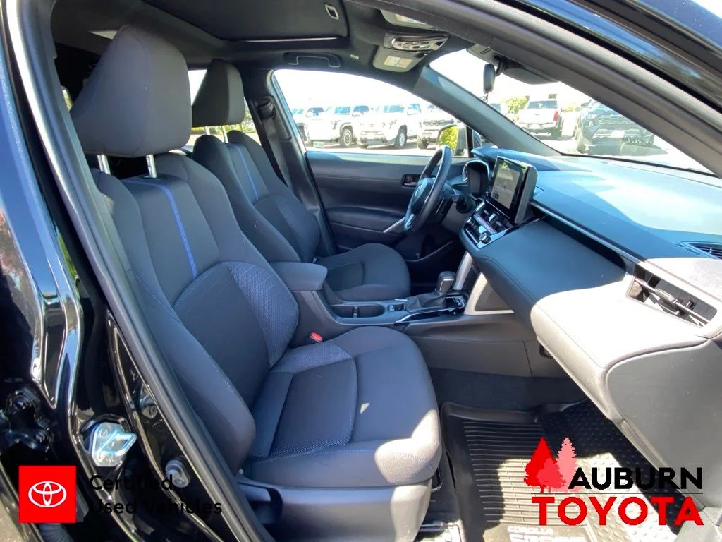 Certified Used 2024 Jet Black Toyota Hybrid SE image 14