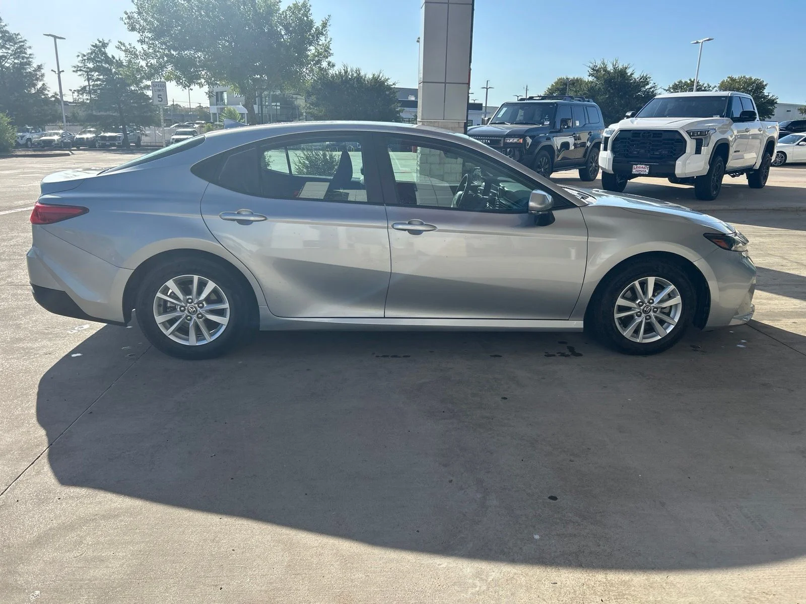 Used 2025 Silver Toyota LE image 7