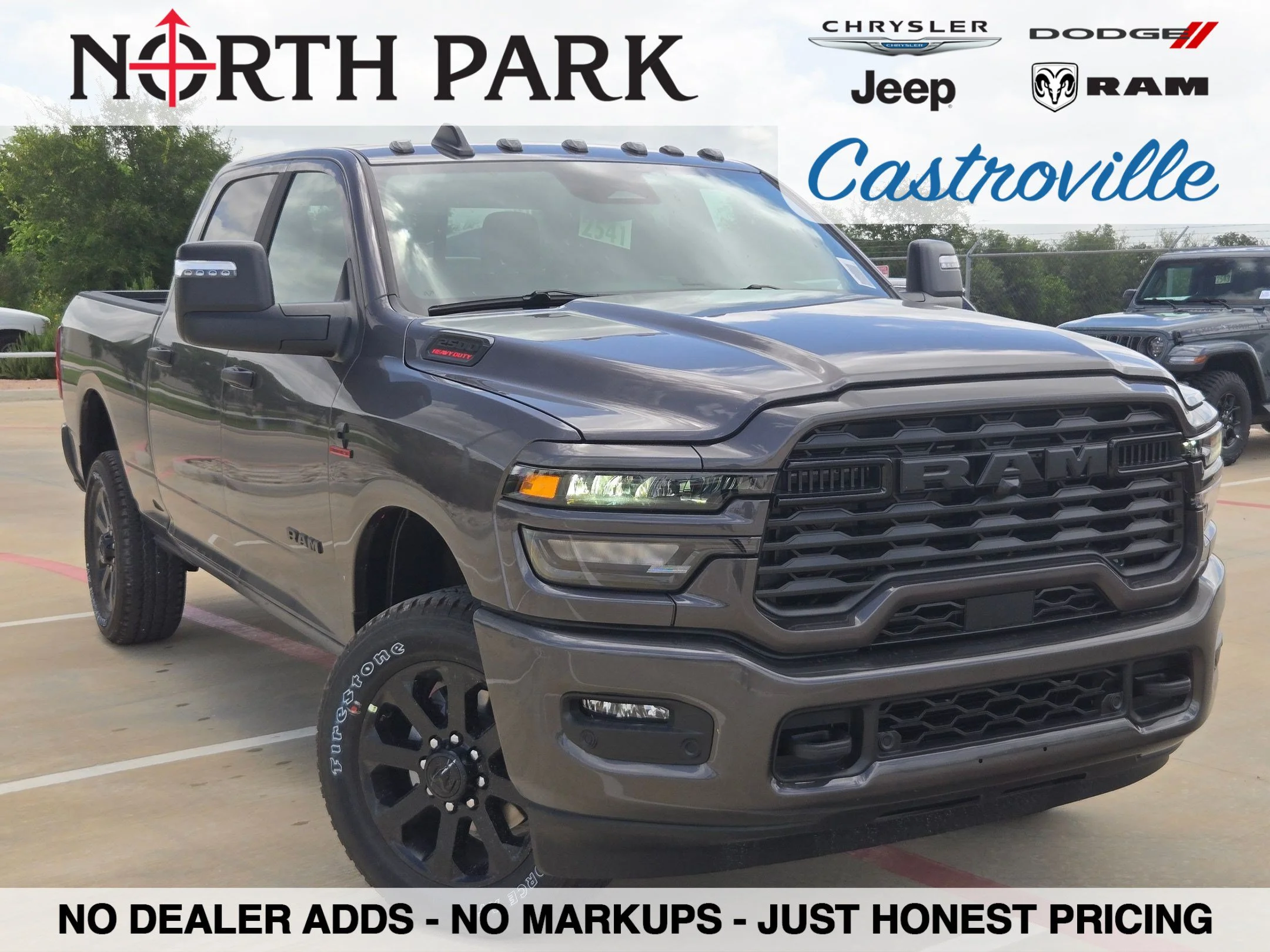 New 2026 Granite Crystal Metallic Clearcoat RAM Big Horn image 1
