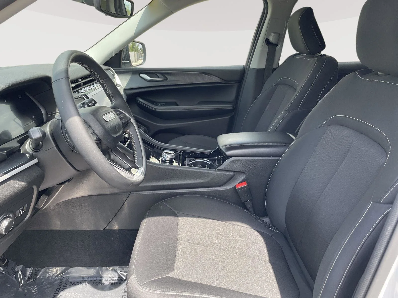 Used 2023 Bright White Clearcoat Jeep Laredo image 27
