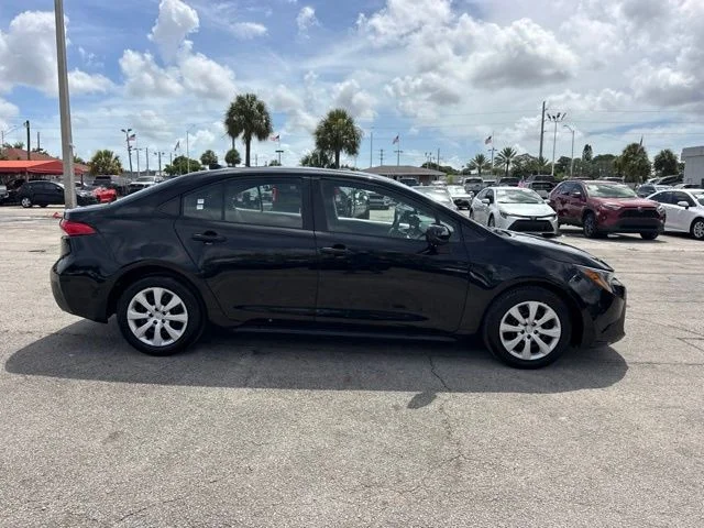 Used 2024 Black Toyota LE image 2