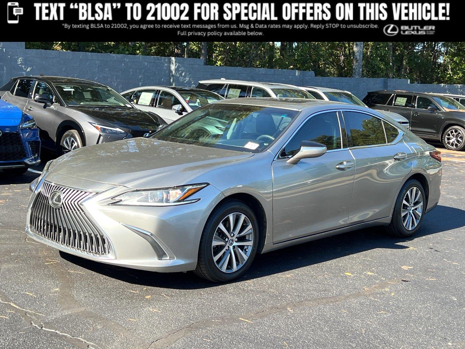 Used 2019 Atomic Silver Lexus ES 350 image 1