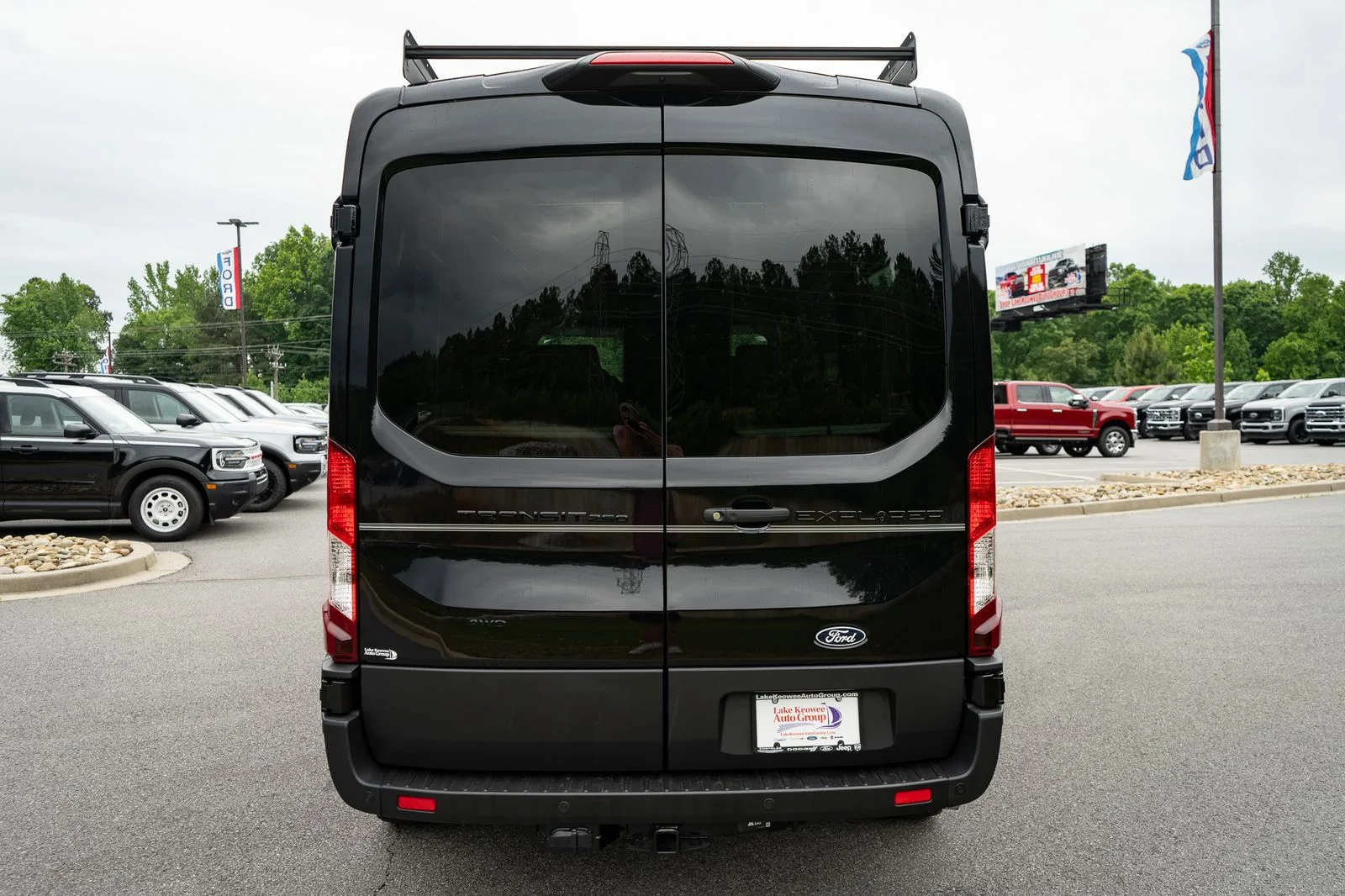 New 2026 Black Ford Explorer Edition Trail Package image 16
