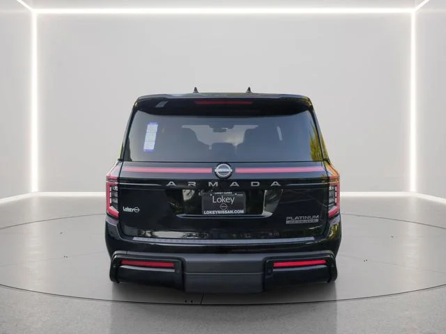 New 2026 Super Black Nissan Platinum Reserve image 4
