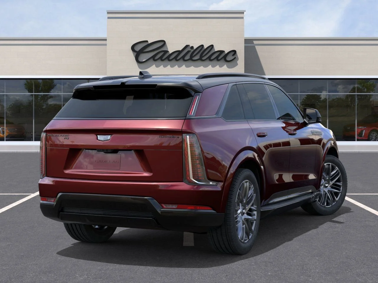 New 2026 Black Cherry Tintcoat Cadillac Premium Sport image 4