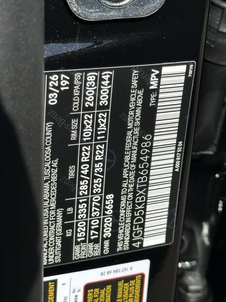 New 2026 Obsidian Black Metallic Mercedes-Benz GLE 450 image 37