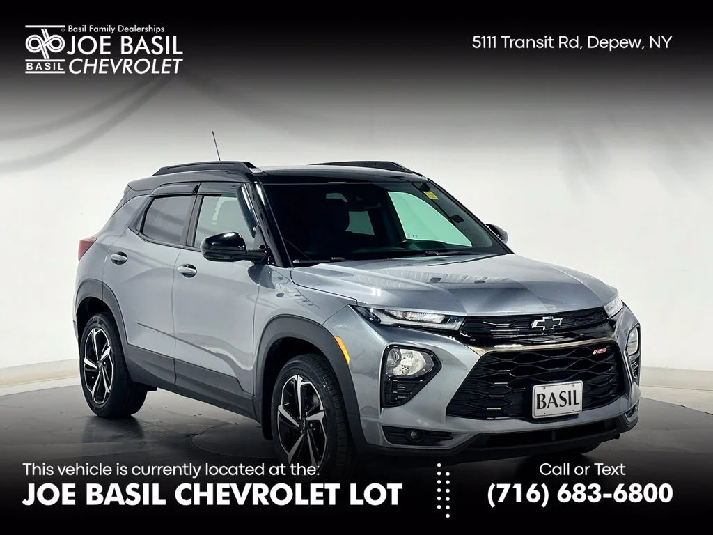Used 2022 SATIN STEEL METALLIC Chevrolet RS image 1