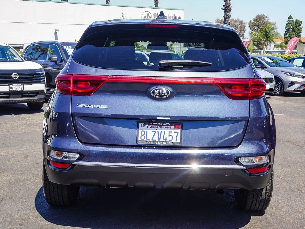 Certified Used 2020 Blue Kia LX image 6