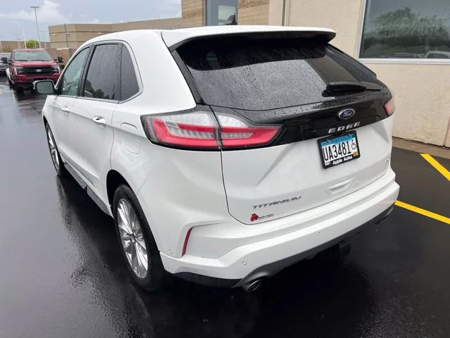 Used 2024 White Ford Titanium image 3