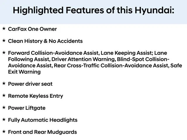 Used 2023 White Hyundai SEL image 2