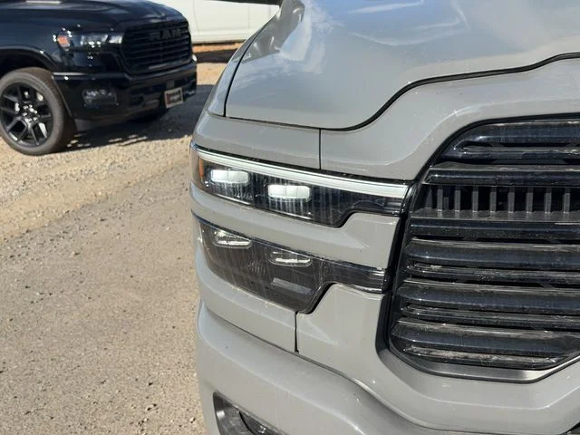 New 2026 Ceramic Gray Clear-Coat Exterior Paint RAM Laramie image 5