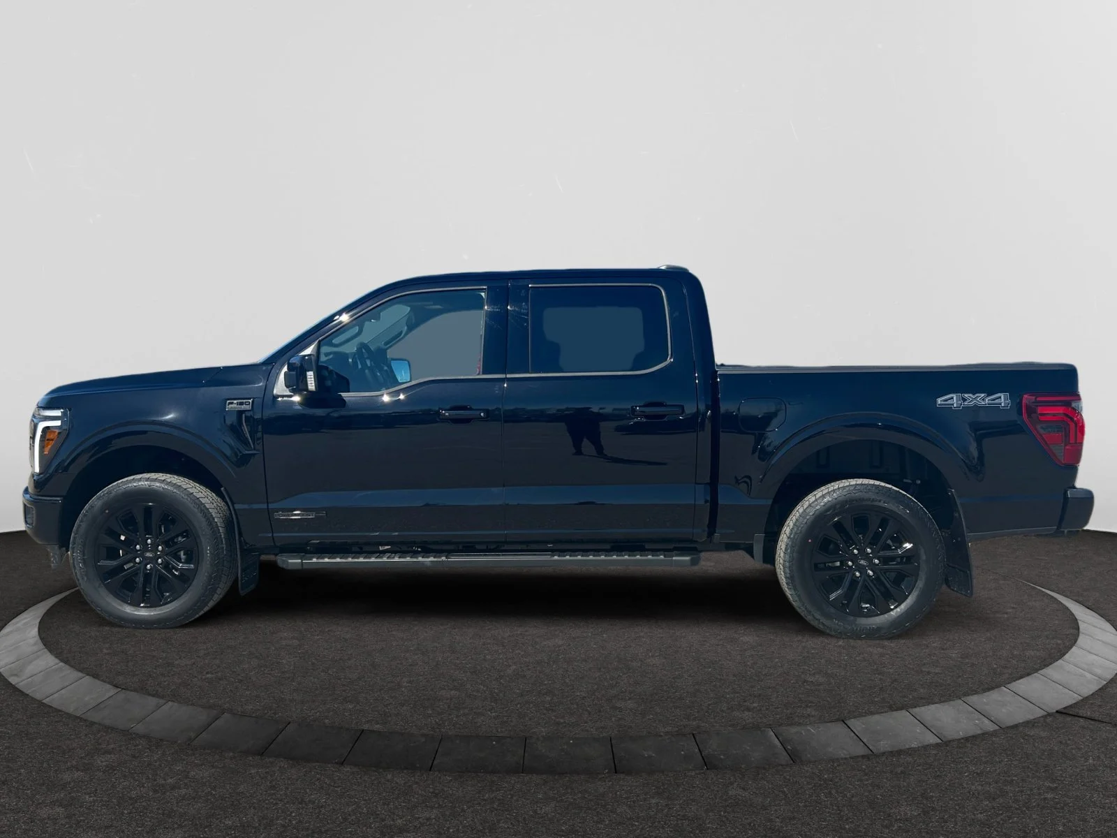 New 2026 Agate Black Metallic Ford Lariat image 2