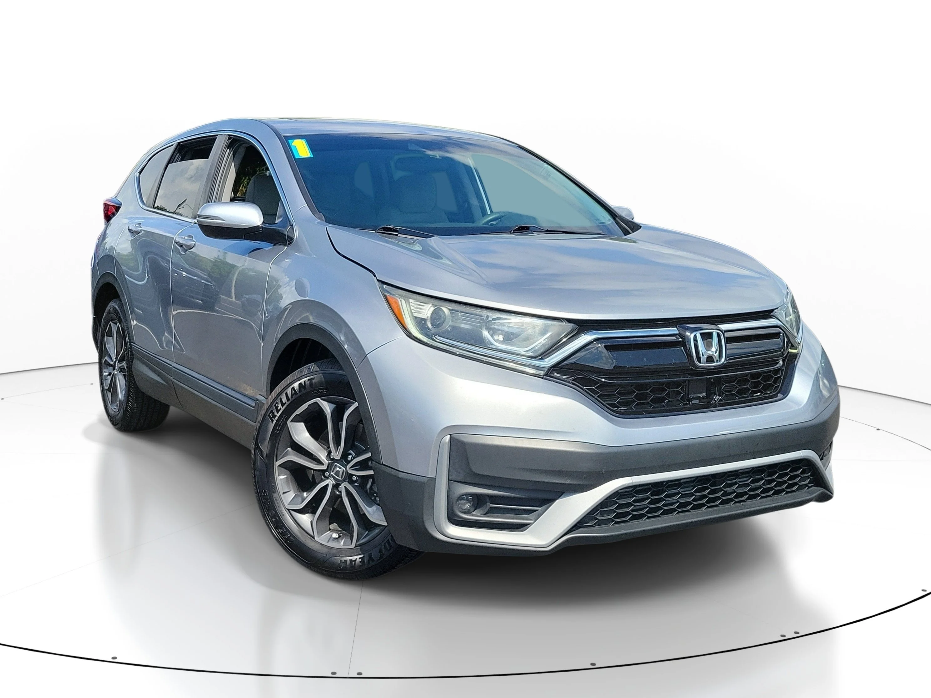 Used 2021 Modern Steel Metallic Honda EX image 1