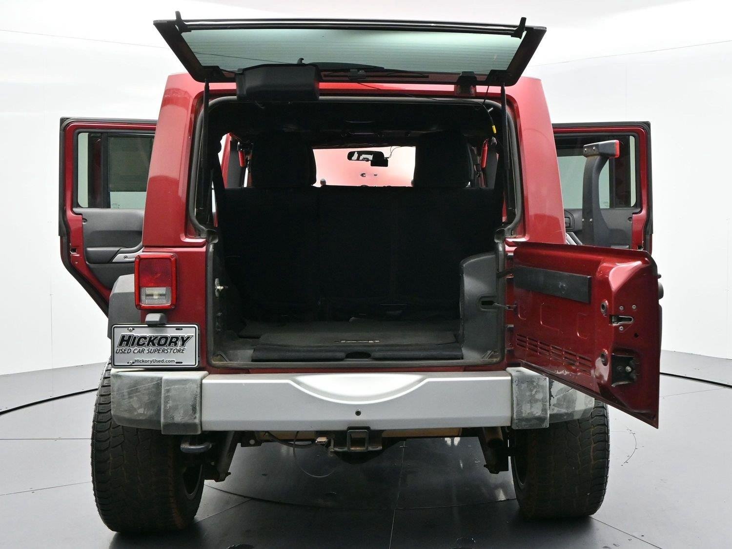 Used 2011 Deep Cherry Red Crystal Pearlcoat Jeep Sahara image 42