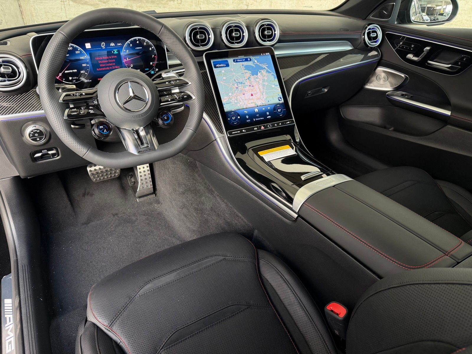 New 2026 Black Mercedes-Benz AMG® C 43 4MATIC® Sedan image 7