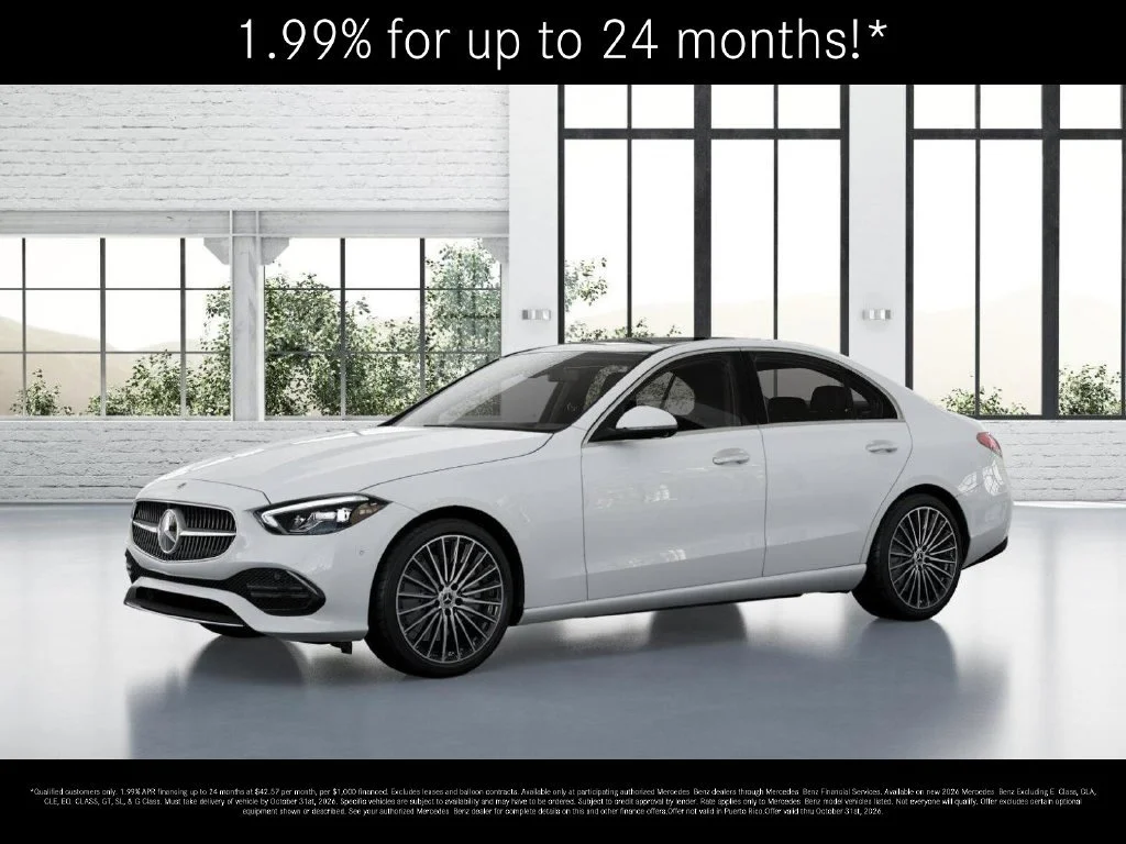 New 2026 Polar White Mercedes-Benz C 300 image 80