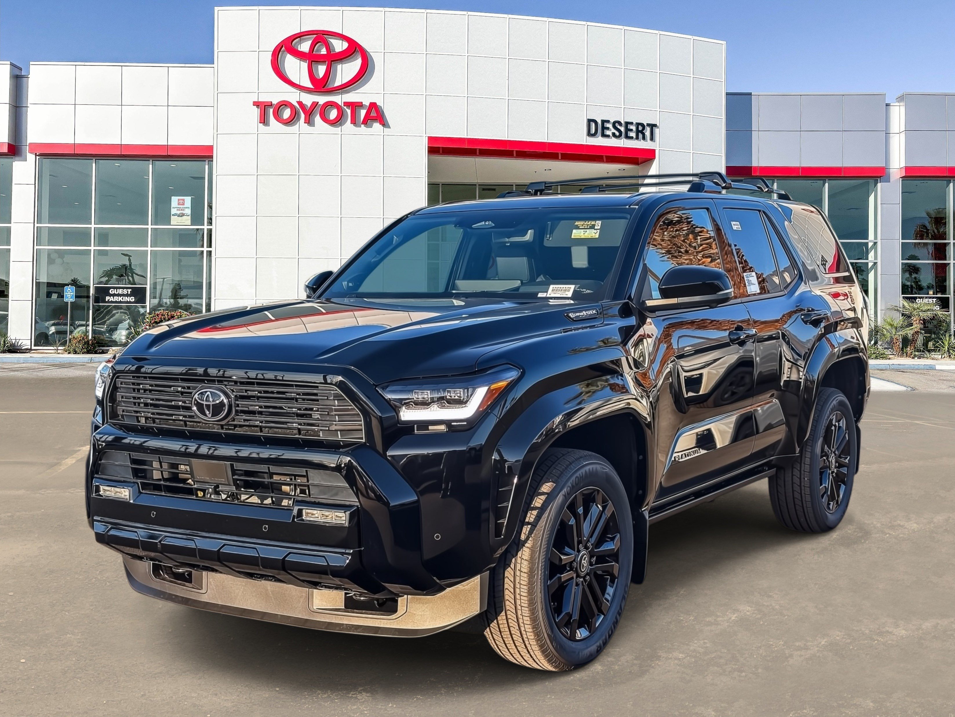 New 2026 Black Toyota 4Runner Platinum image 3
