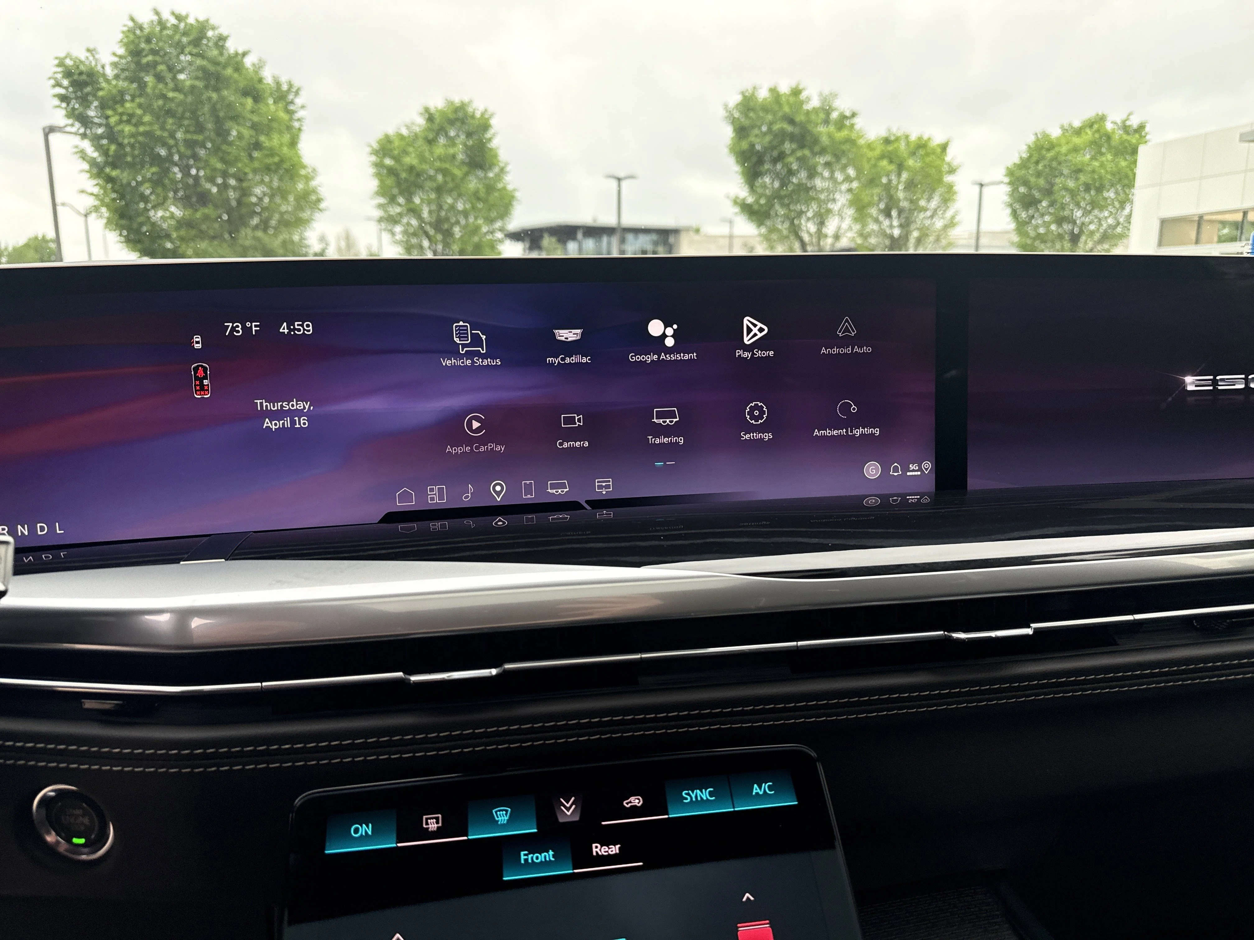 New 2026 Galactic Gray Metallic Cadillac 4WD Sport image 16