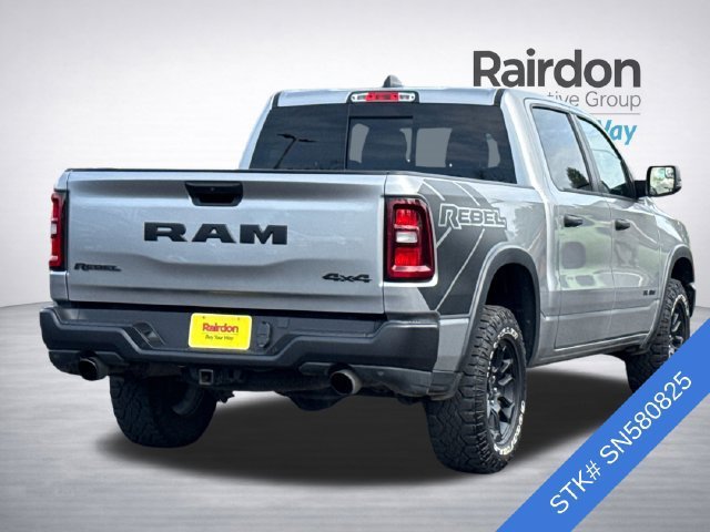 Used 2025 Billet Silver Metallic Clearcoat Ram Rebel image 4