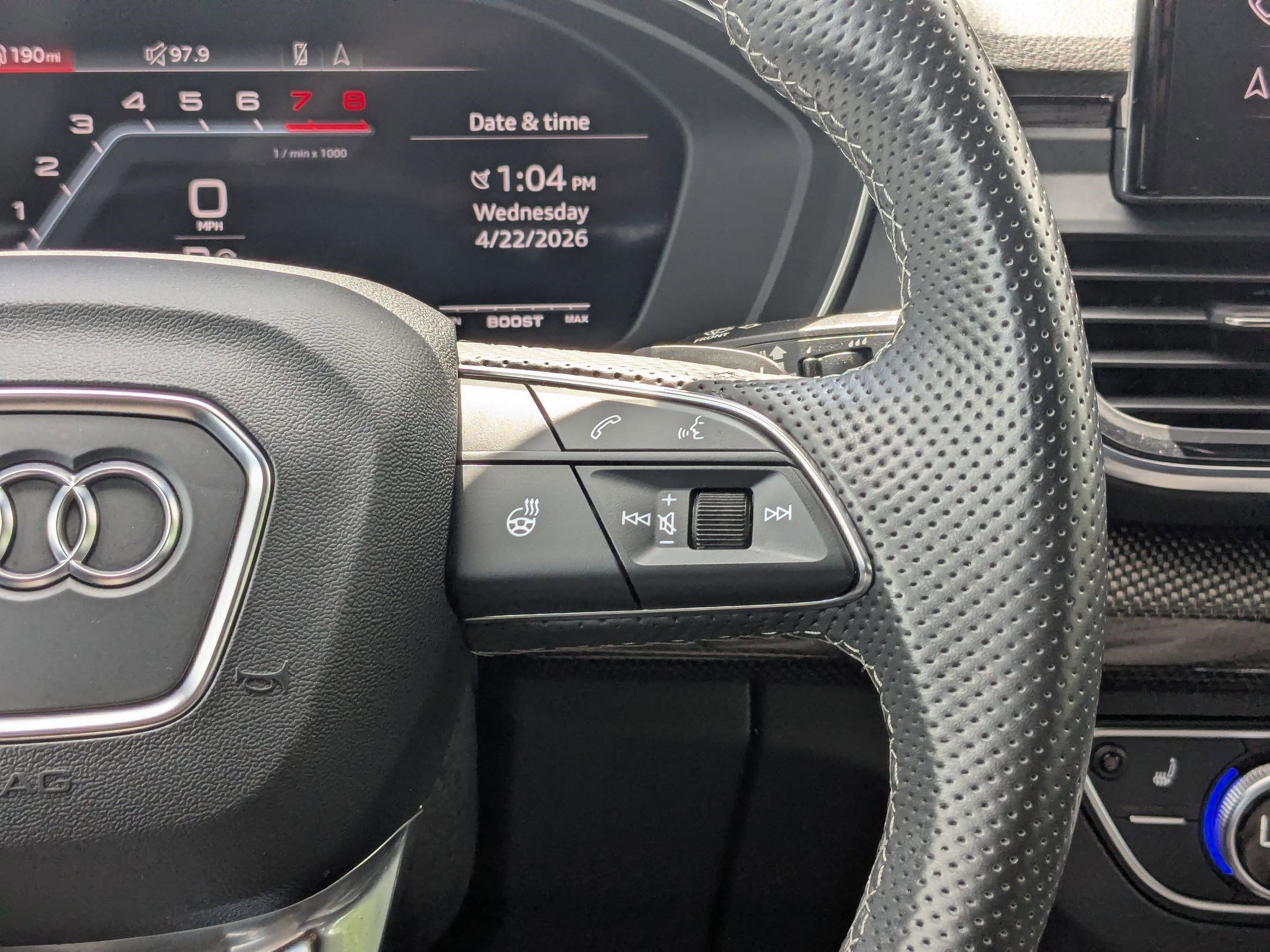 Used 2023 Mythos Black Metallic Audi Premium Plus image 18
