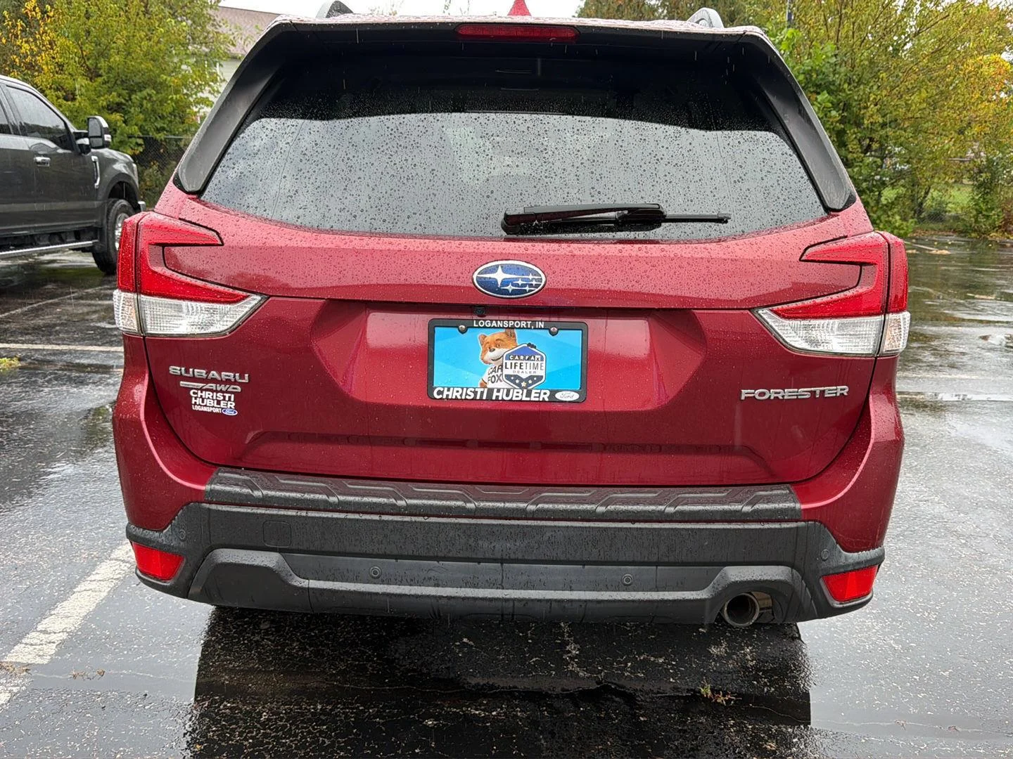 Used 2020 Crimson Red Pearl Subaru Limited image 6