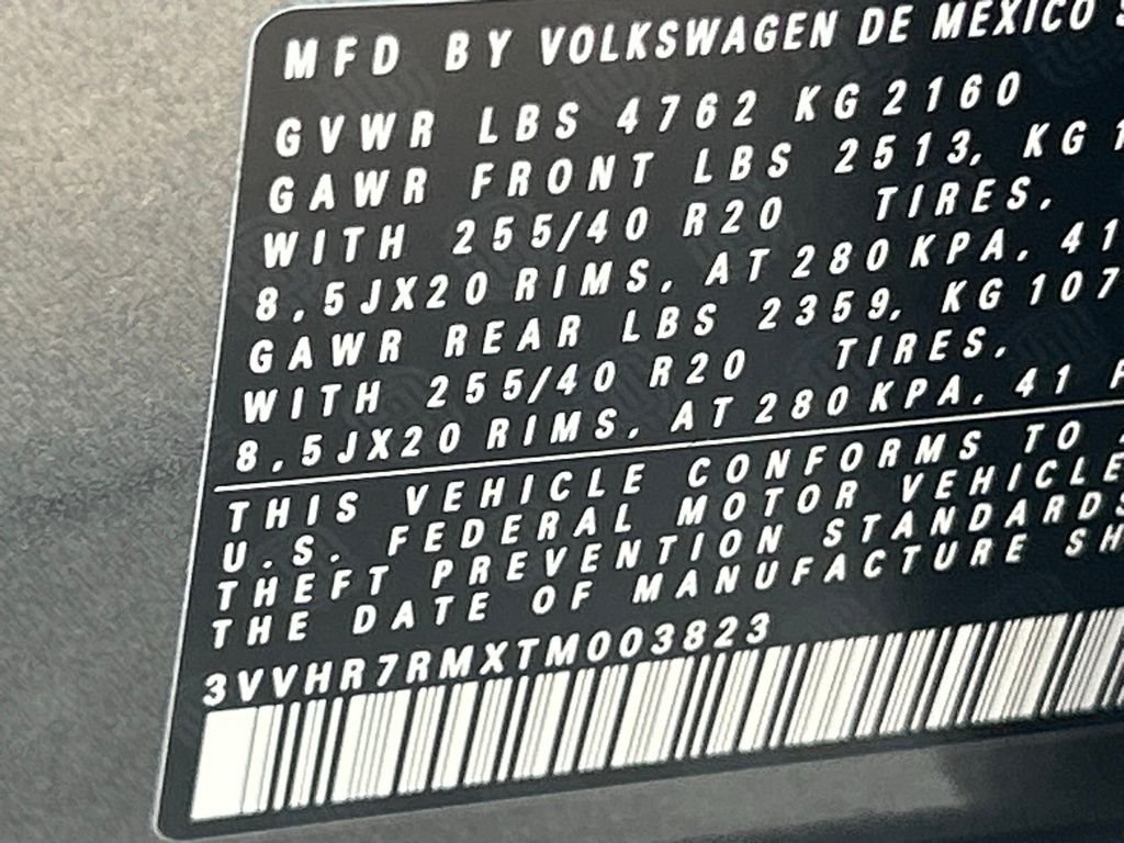 New 2026 Gray Volkswagen 2.0T SE R-Line Black image 62