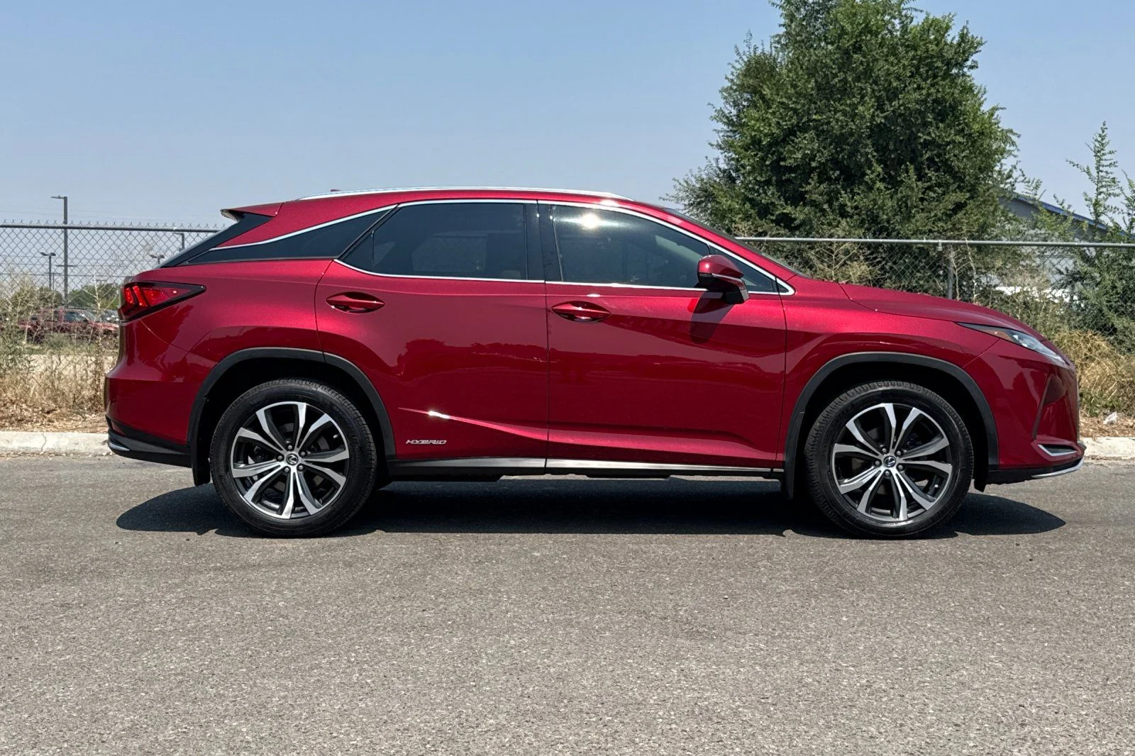 Used 2020 Red Lexus 450h image 2
