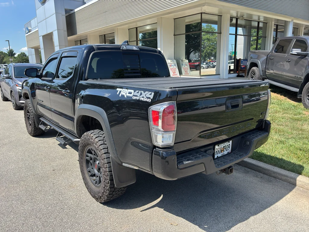Used 2021 Midnight Black Metallic Toyota TRD Off Road image 4