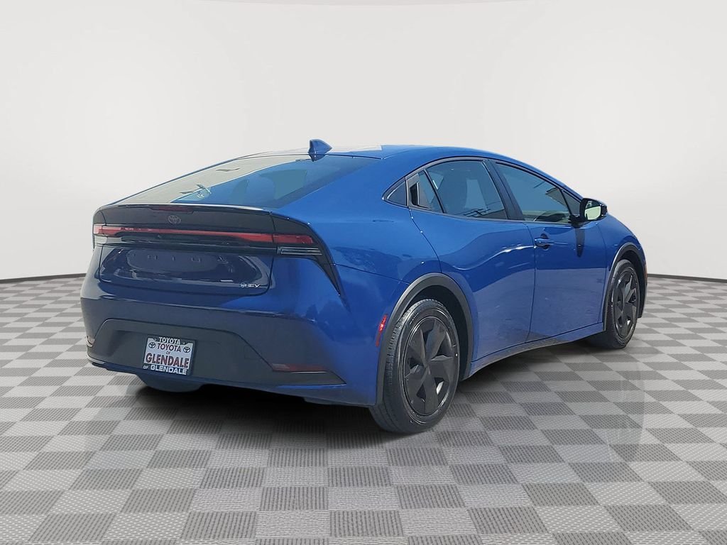 Used 2025 Blue Toyota LE image 4
