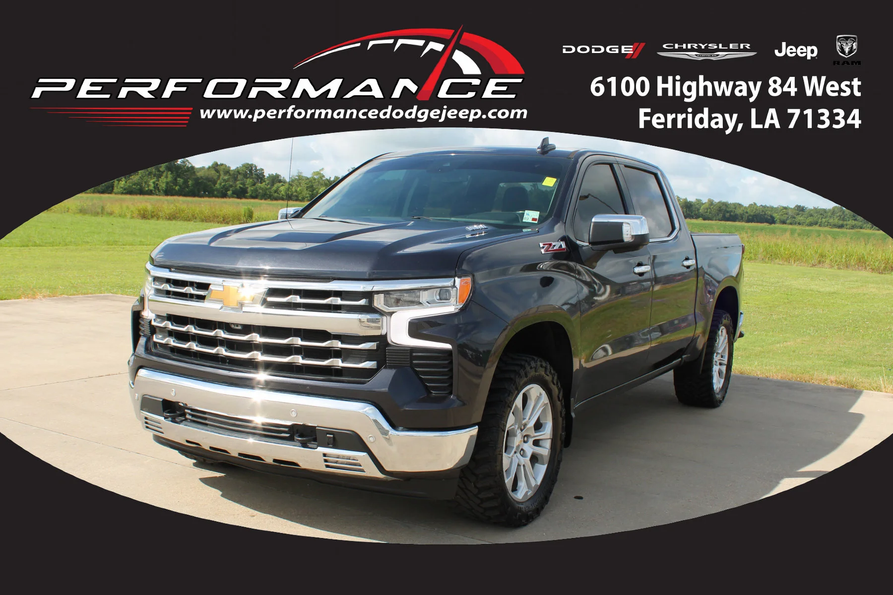 Used 2023 Dark Ash Metallic Chevrolet 4WD Crew Cab 147 LTZ image 1