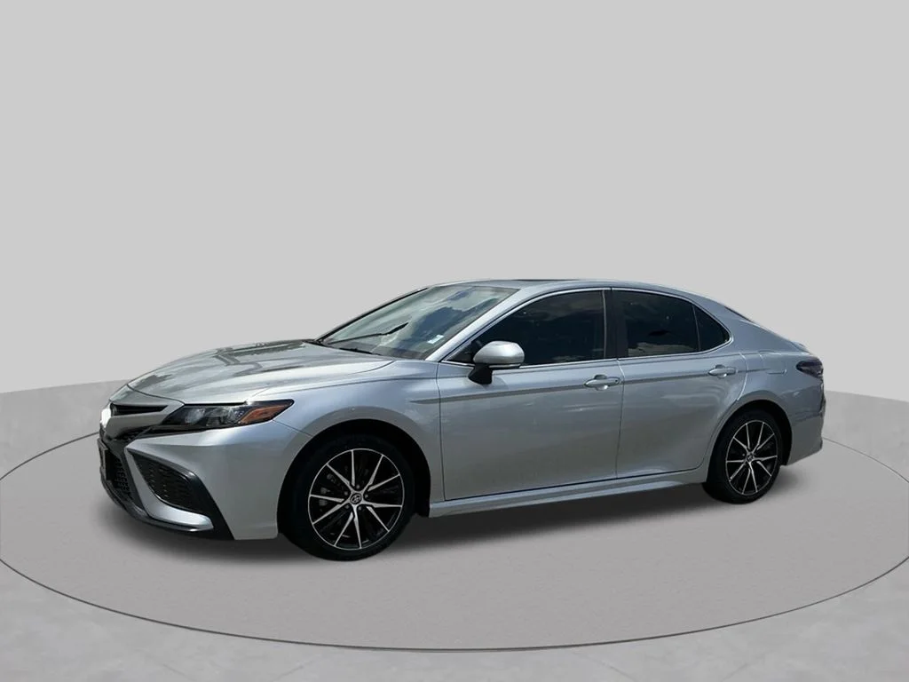 Used 2024 Silver Toyota SE image 2