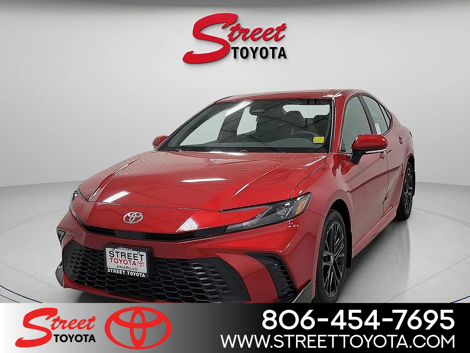 Certified Used 2025 SUPERSONIC RED Toyota  image 1