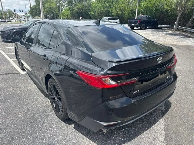 Certified Used 2025 Black Toyota SE image 6