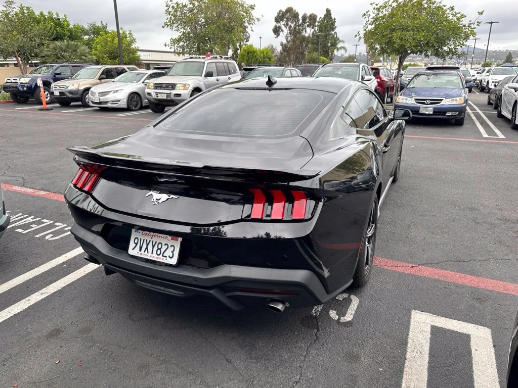 Used 2024 Black Ford EcoBoost Premium image 3