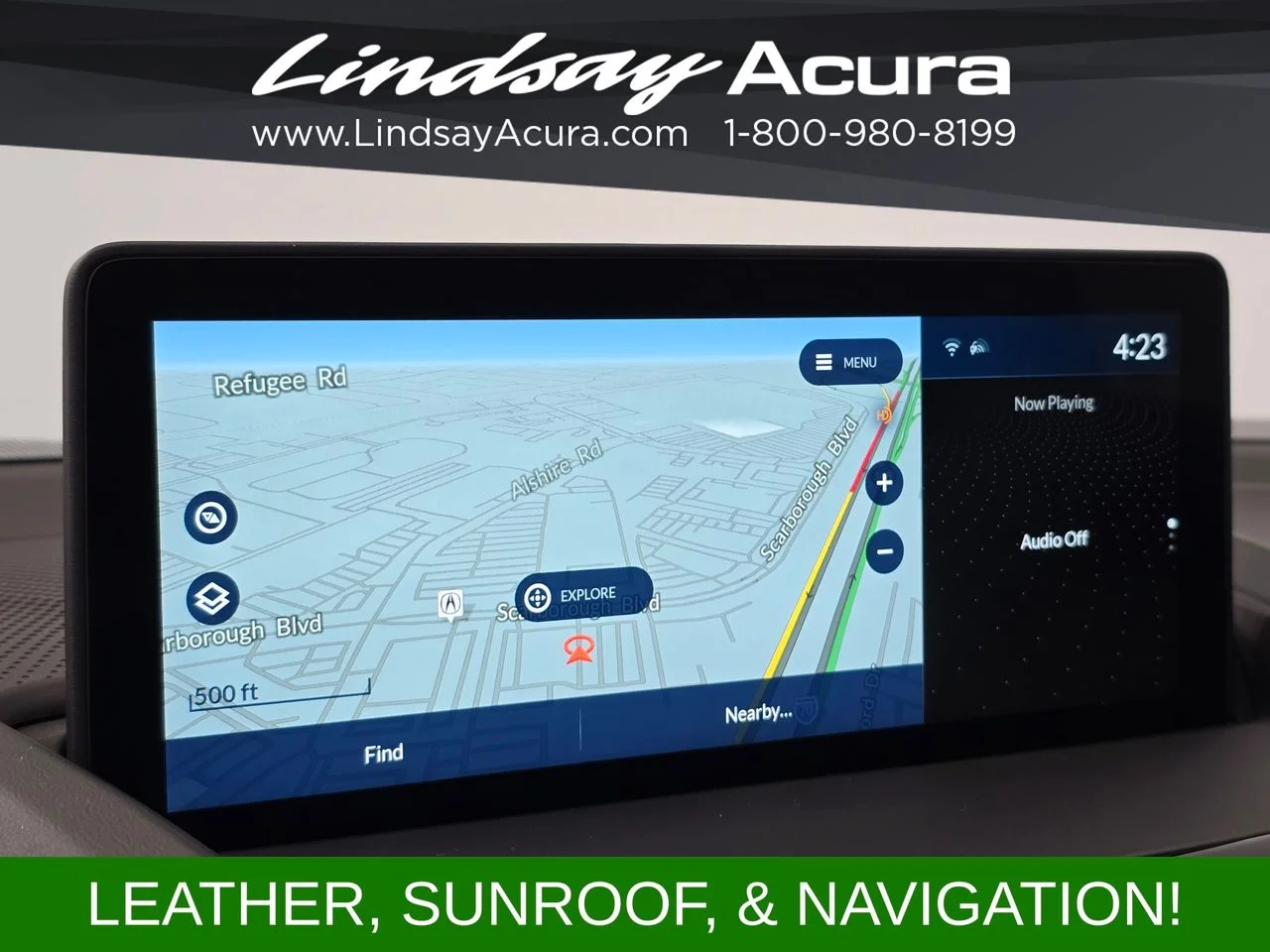 Used 2025 Liquid Carbon Metallic Acura Technology Package image 19
