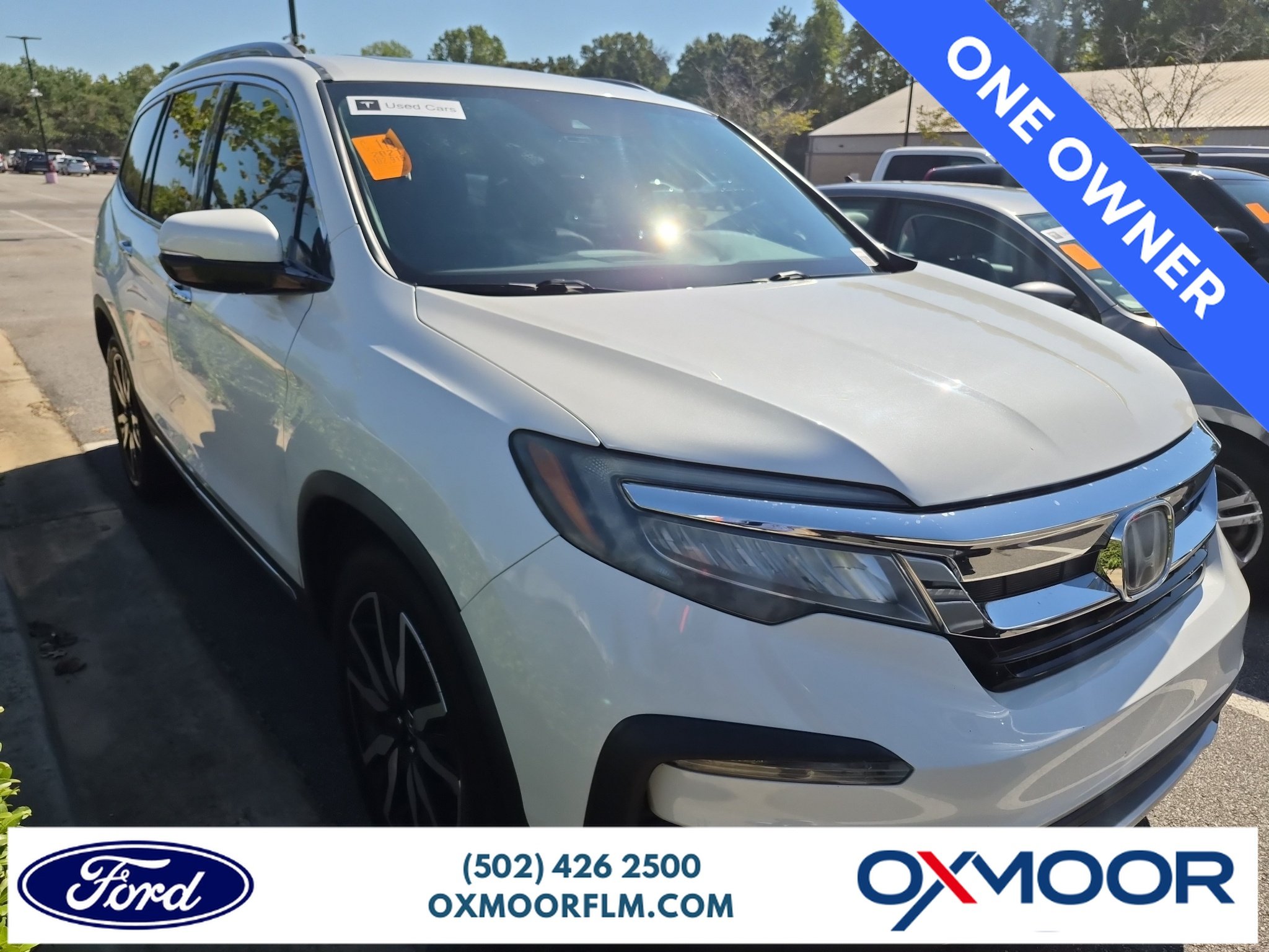 Used 2021 Platinum White Pearl Honda Touring 7-Passenger image 1