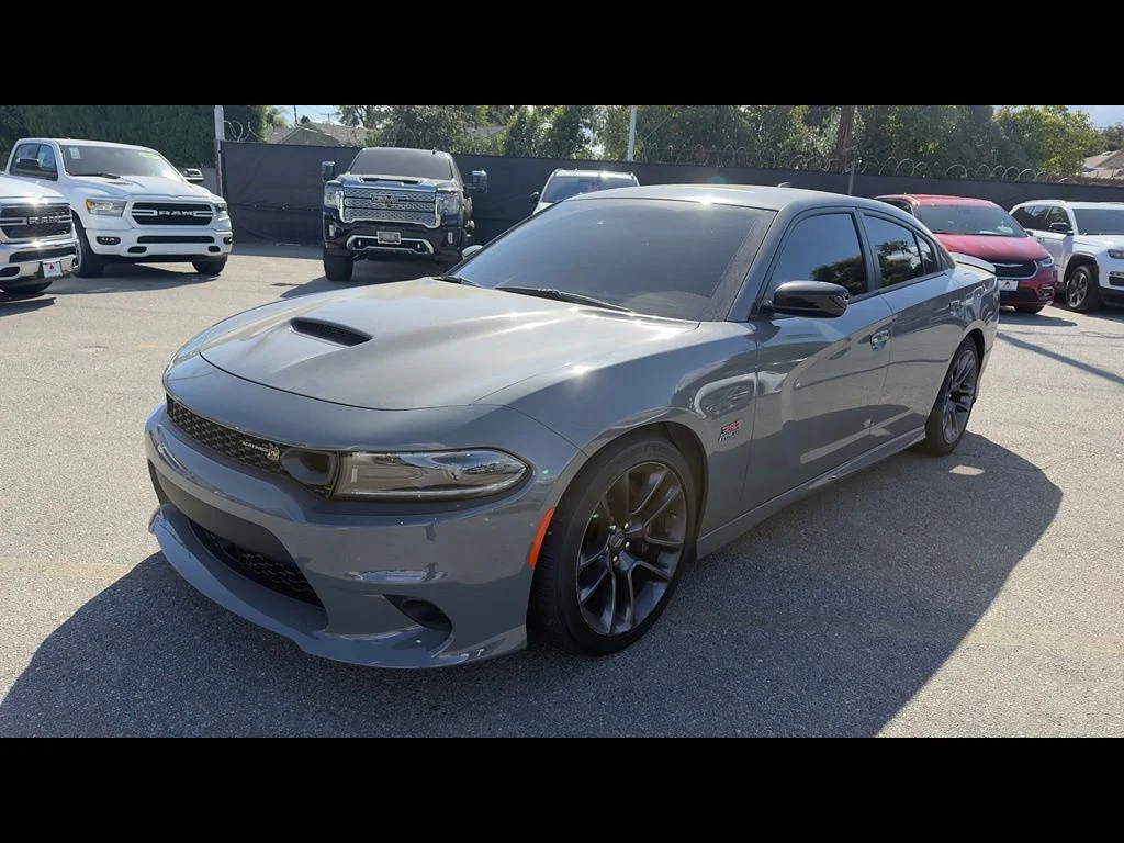 Used 2023 Destroyer Grey Clear Coat Dodge Scat Pack image 3