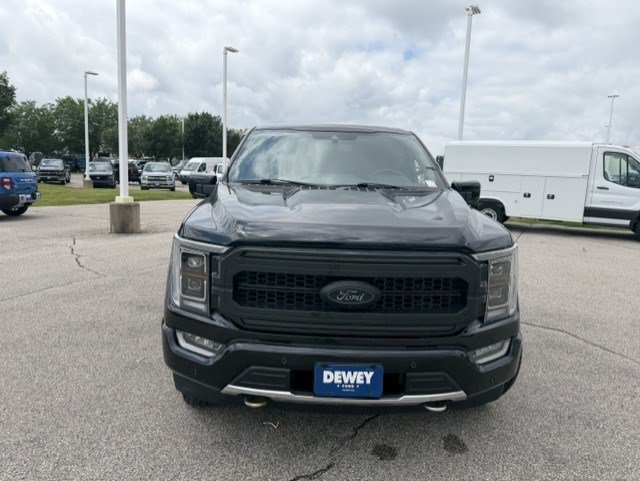 Used 2022 Black Metallic Ford Platinum image 2