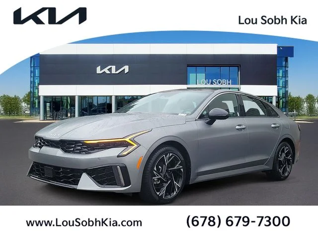 Certified Used 2025 Gray Kia GT-Line image 1