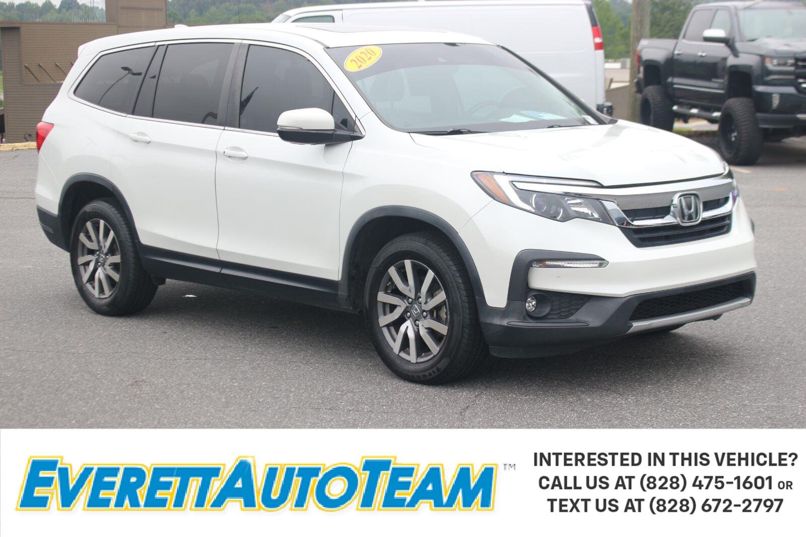 White 2020 Honda Pilot SUV / Crossover All-Wheel Drive Automatic