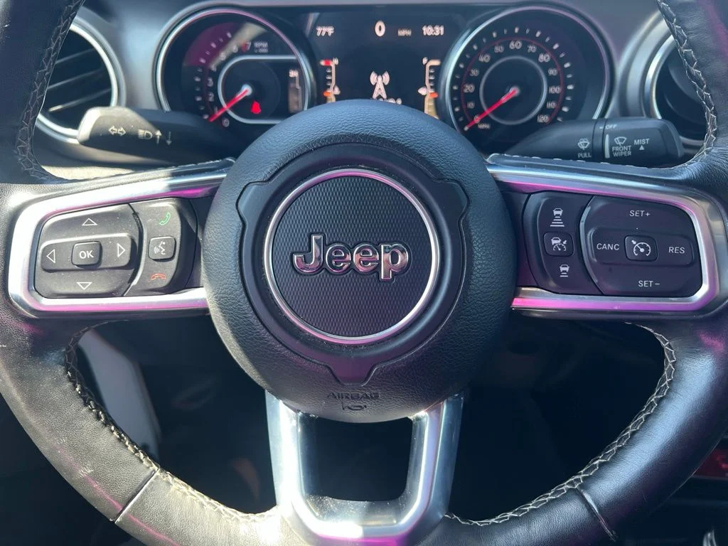 Used 2020 Bright White Clearcoat Jeep Rubicon image 12