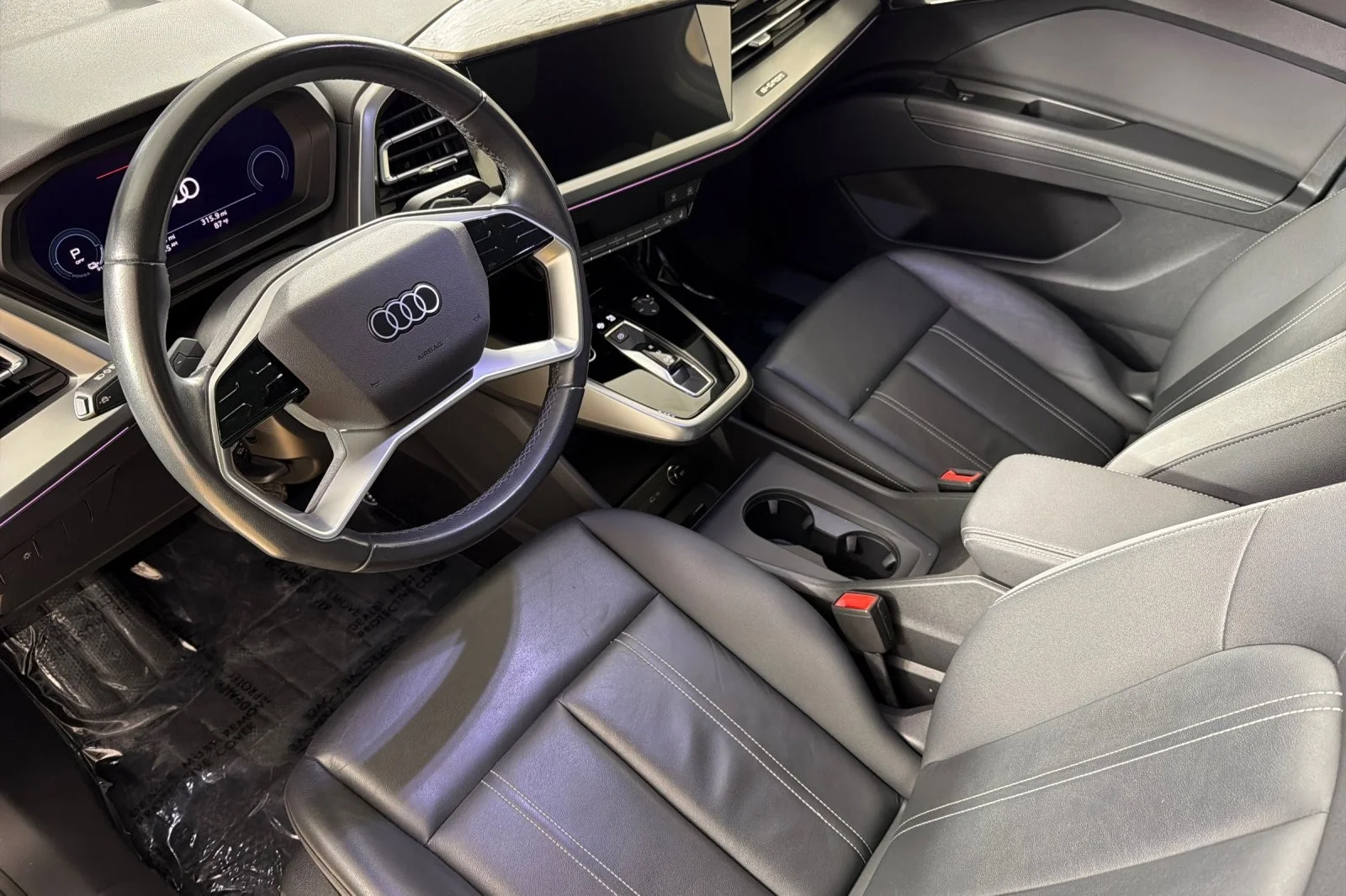 Used 2023 Glacier White Metallic Audi Premium Plus 50 quattro image 28