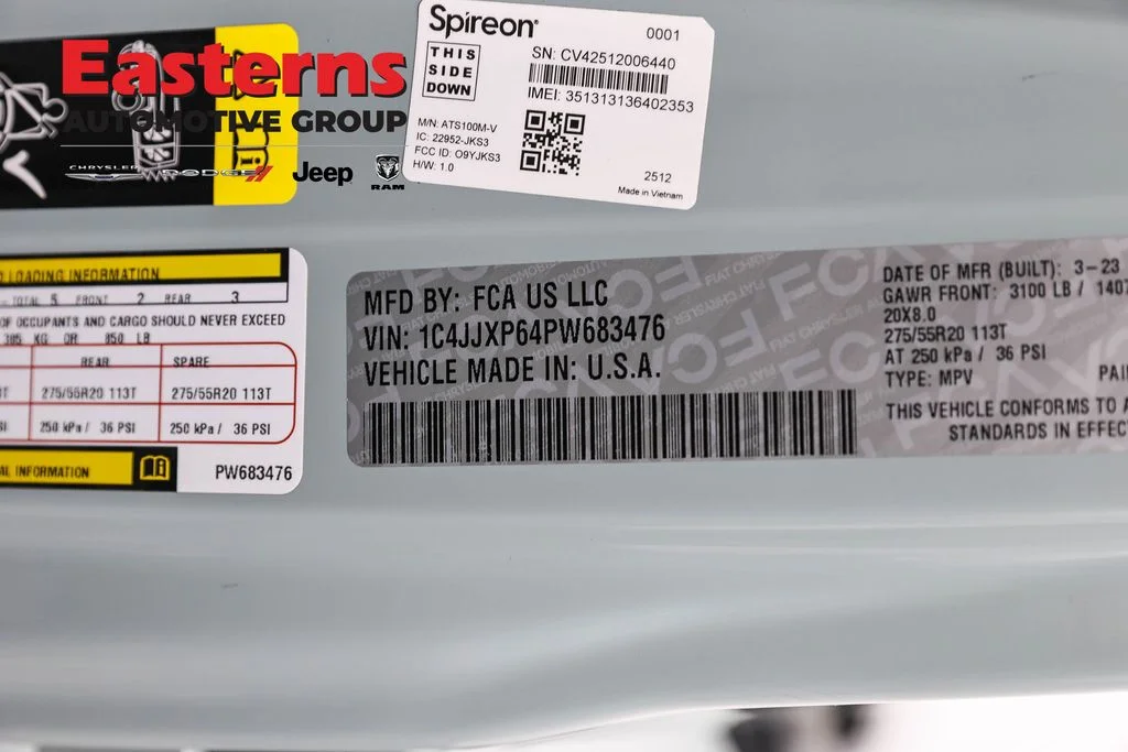 Used 2023 Gray Jeep Sahara 4xe image 34