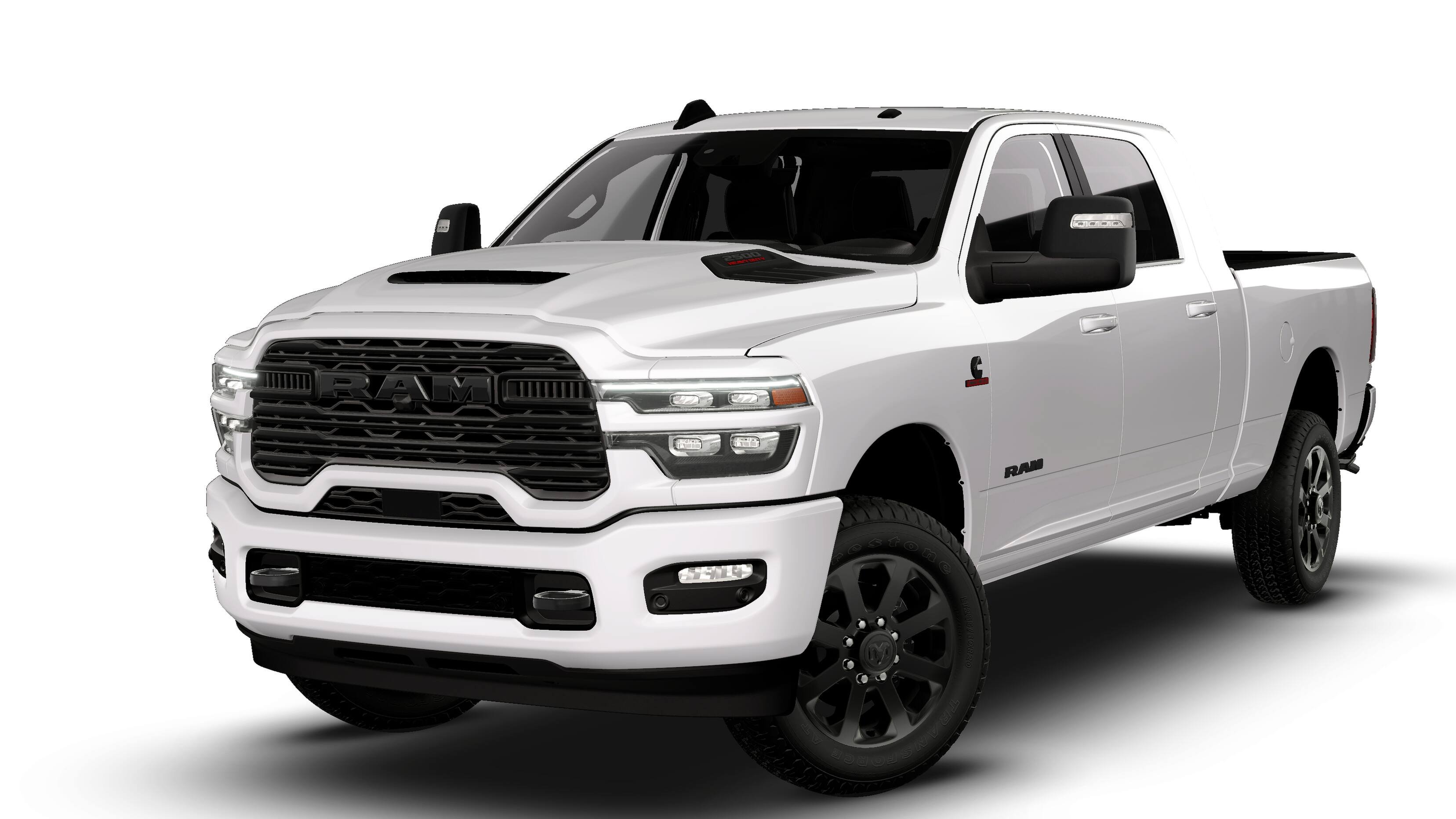 New 2027 Bright White Clear-Coat Exterior Paint RAM LARAMIE image 13